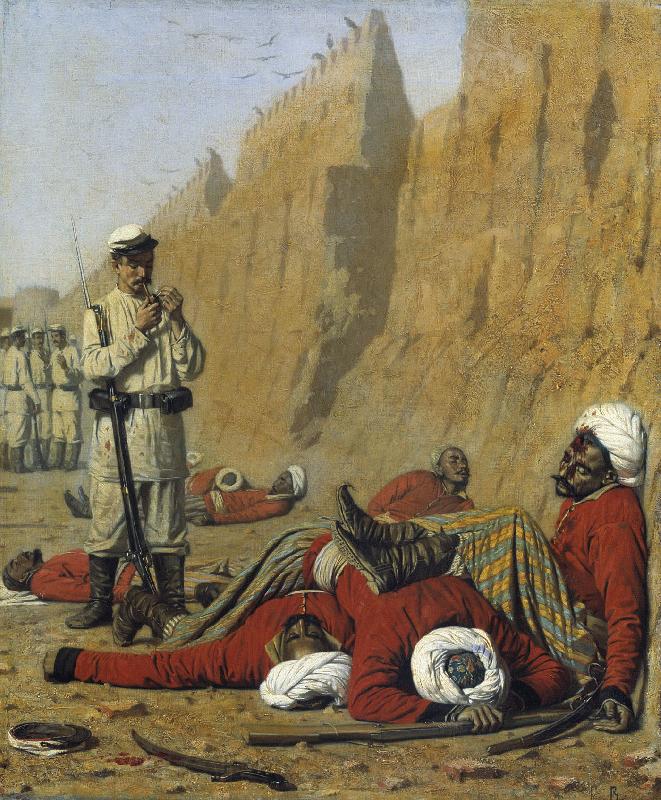 Vasily Vereshchagin After the failure of Norge oil painting art